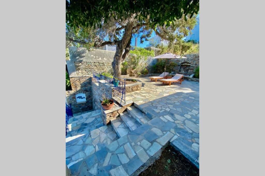 Πέτρινη Αυλή, Αρμενιστης Ικαρια Villa Armenistis  Dış mekan fotoğraf